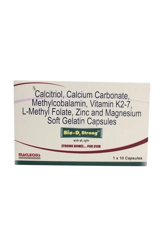 bio d3 strong capsule 10's